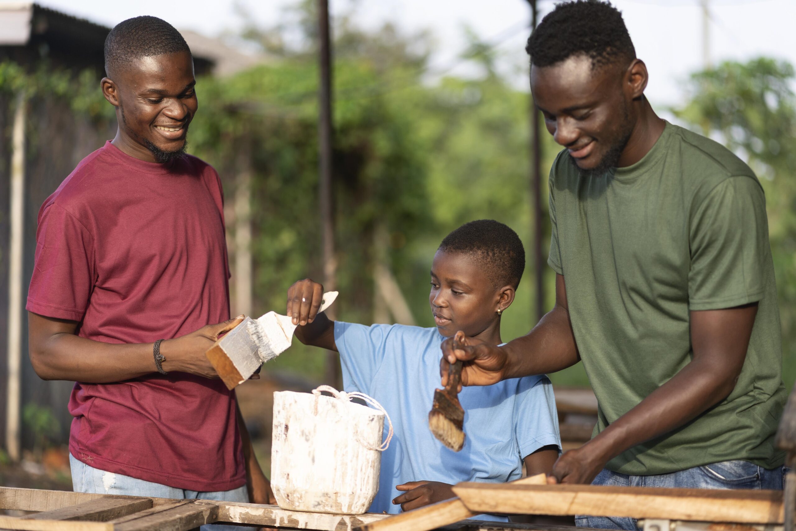 Students gaining practical experience through community work